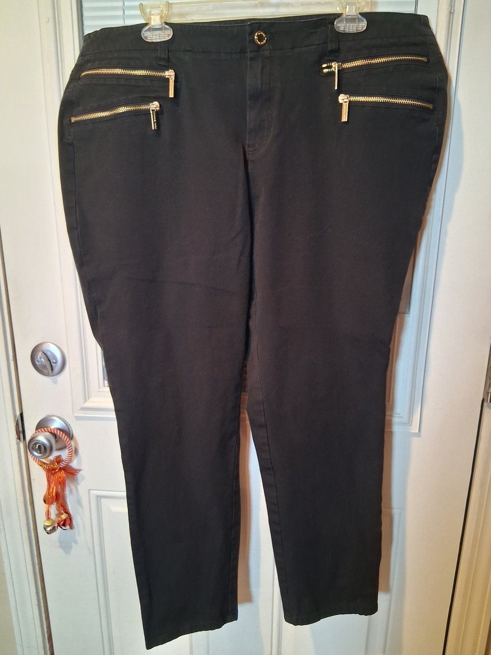 sku354 Michael Kors Black Jeans Plus Size 18W